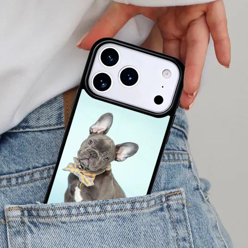 French Bulldog Dog Animals Phone Case for iPhone 16e 15 14 13 12 17 Pro Max Plus Air 17pro Cover Coque