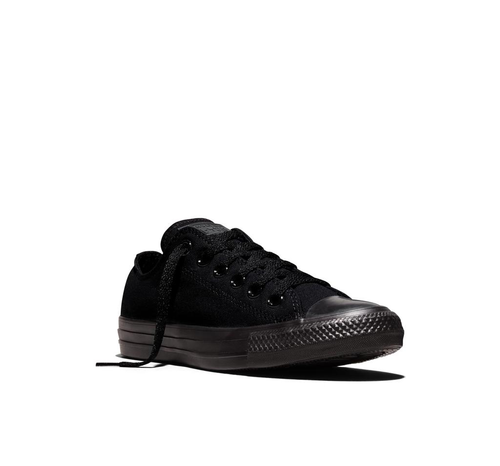 Converse All Star OX Canvas Sneakers Black Size Cm (Classic) Monochrome, 24.0