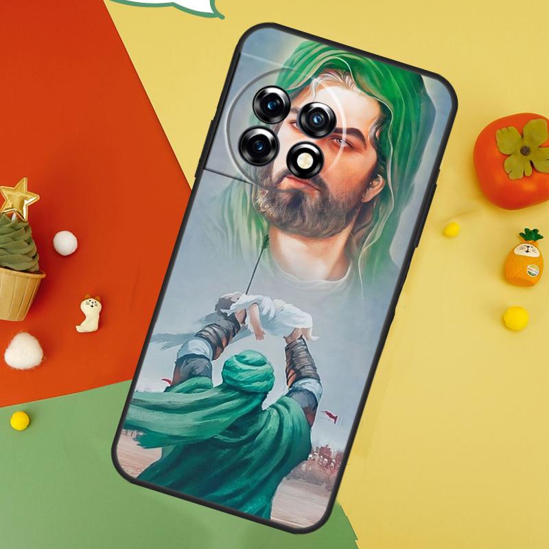 Islamic Arabic Imam Ali Hussain Case For OnePlus 15 12 12R 13T 13R 13 11 9 10 Pro 10T 8T Nord 5 CE 2 3 4 Lite N20 N30 Cover