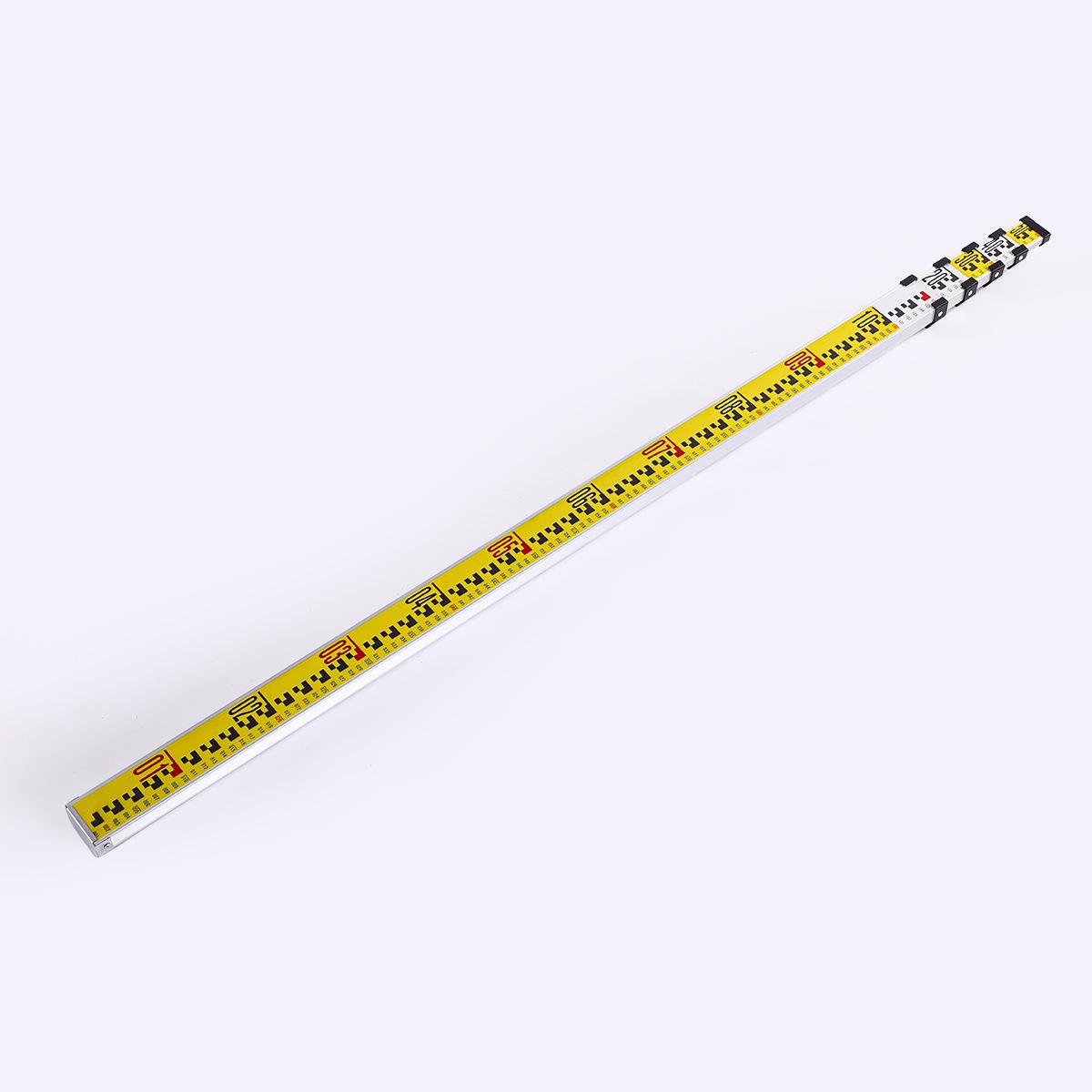 5m Telescopic Aluminum Alloy Level Tower Ruler