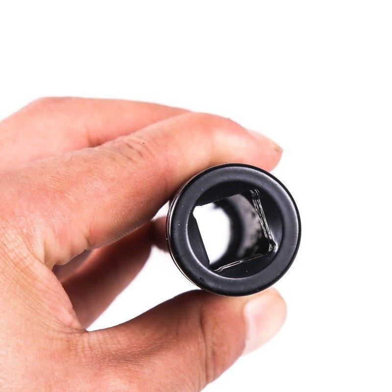 Premium Metric 17-24mm Black Pneumatic Extra-deep Hex Socket Set With Long Length Options