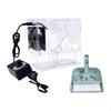 1 Pièce Nettoyeur de Grains pour Oiseaux Séparateur de Coques Souffleur Machine à Vannerie Acrylique Puissance de Vent Réglable