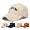 Hat Female Autumn Winter Thickened Lamb Wool Baseball Cap Windproof Warm Cap Cotton Hat Cycling Cold Hat