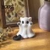 Halloween Katze Geist Figur Statue, Niedliche Figur, Cartoon Statue Gruselige Dekoration für Zuhause Büro Schreibtisch Dekor Dekorative Statuen