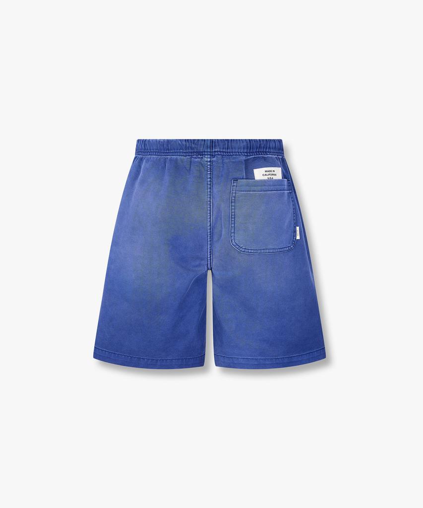 MAN ON THE BOON Washed Twill Shorts_Washed Indigo 4716105005