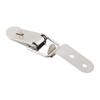Hook Buckle Hook Silver Stainless Steel Buckle Padlock 90 Degrees Duck-mouth Iron Material Other Car Truck Parts