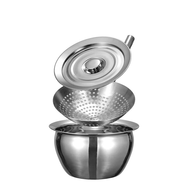 Stainless Steel Oil Pot Set