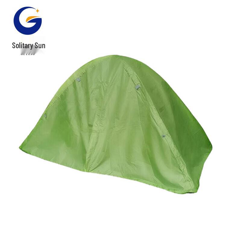 Single Person Manual Double-Layer Rainproof Camping Tent