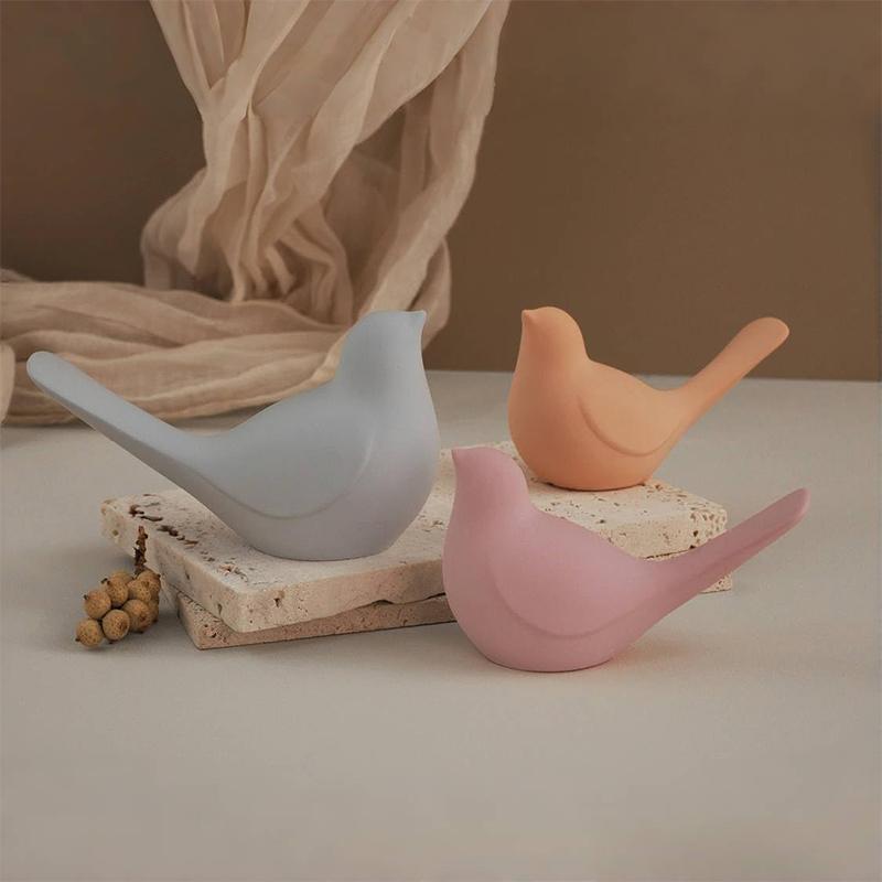 2Pcs Silicone Bird Molds, 3D Bird Resin Concrete Mold, Unique Animal Epoxy Resin Casting Mold