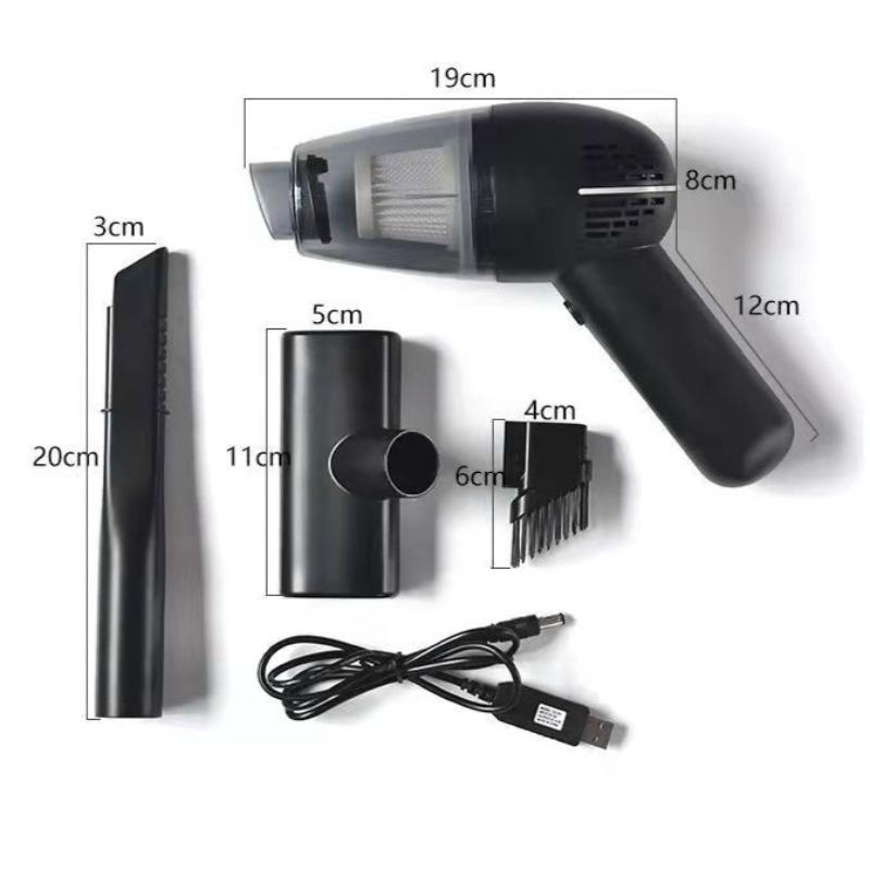 Colector de praf portabil portabil de 7,4 V, wireless, reîncărcabil, de mare putere, pentru uz casnic, mașină