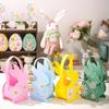 Felt Easter Candy Gift Bag With Handle Easter Bunny Basket Children's Gift Candy Bag  Egg Hunting
