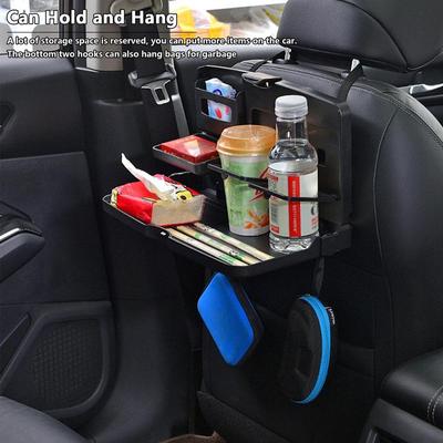 Auto Food And Drink Tra Car Back Seat Tray Table Car Back Seat Travel Tray Working Desk Car Work Dining Table Food Tray Portable