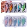 Lipless Crankbait, Rattle Trap Fishing Lures for Freshwater Saltwater, Lipless Crankbaits for Bass Fishing Lure Set for Bass Trout Walleye Redfish