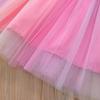 Rainbow Fairy Princess Dress with Puff Skirt and Spaghetti Straps