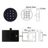 Keyless Design Security Cabinet Lock Smart Combination Code Lock Electronic Lock  Security Cabinets