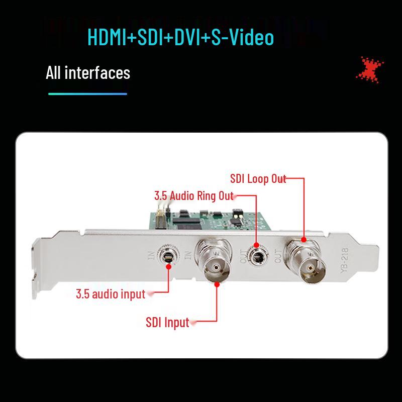 TCHD Video TC-542N1 SDI HD Capture Card
