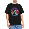 Vintage TShirt Summer Stars Treks Spock Ruminations In Neon Novelty T Shirts Cotton Tshirt for Men Y2K Basic Plus Size Top Tees