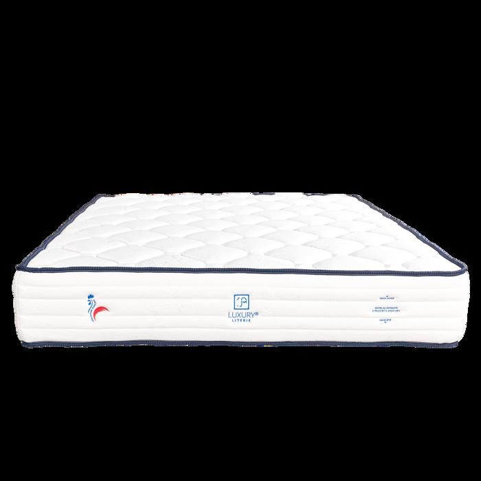 Matelas 160x200 cm,Patriote,27cm,Ressorts Ensachés,mémoire de forme,indépendance du couchage,face été/hiver