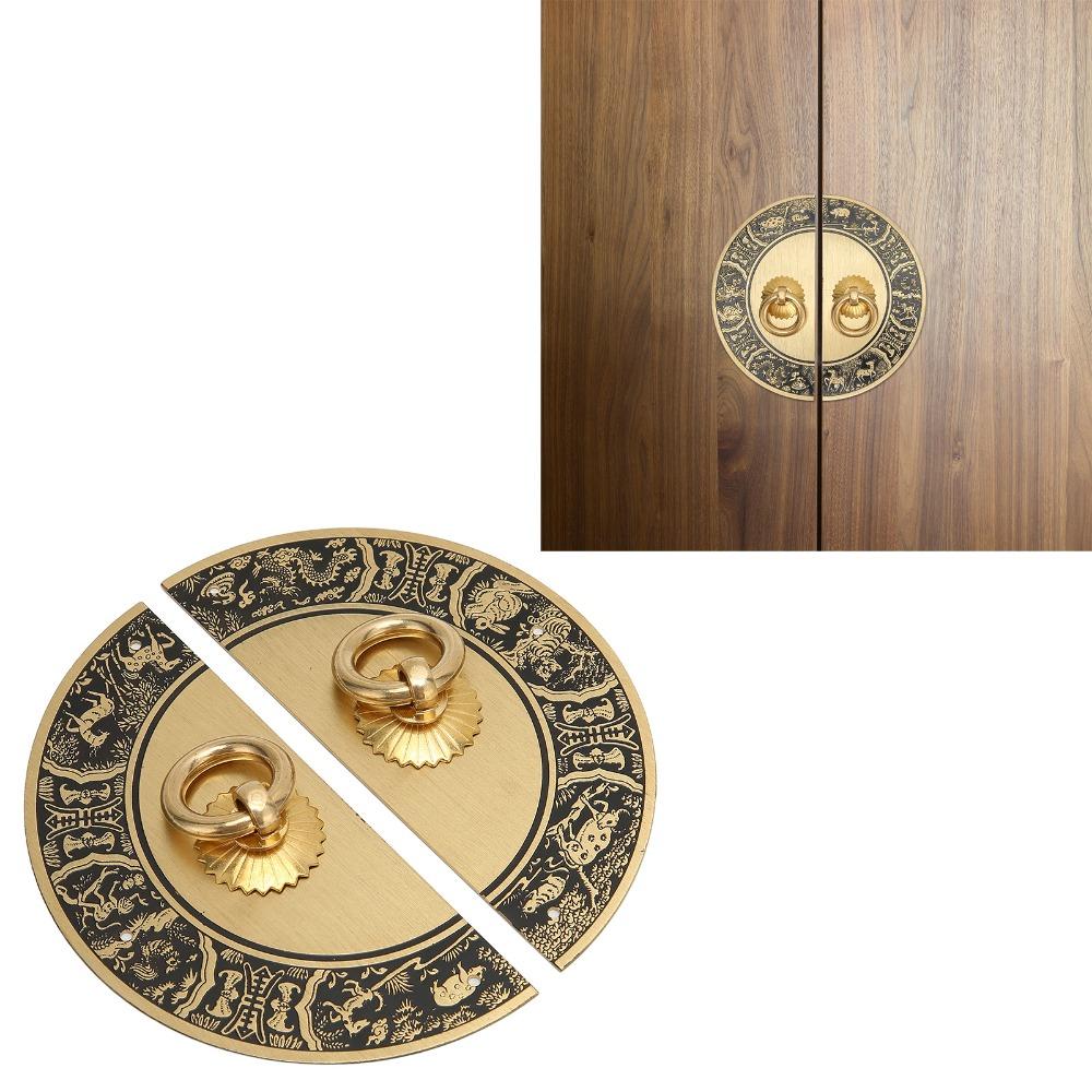 With Screws Double Cabinet Pulls Brass Furniture Handles Antique Cabinet Handles Shoe Cabinet