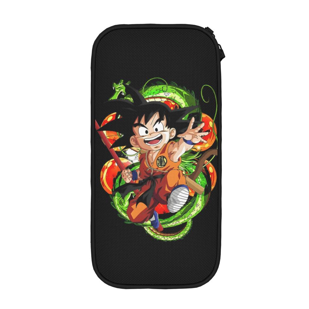 Kid Goku Jump Kick DBZ  Logo Pencil Cases Classic   Pen Bag Student Large Storage Students School Cosmetic Pencilcases