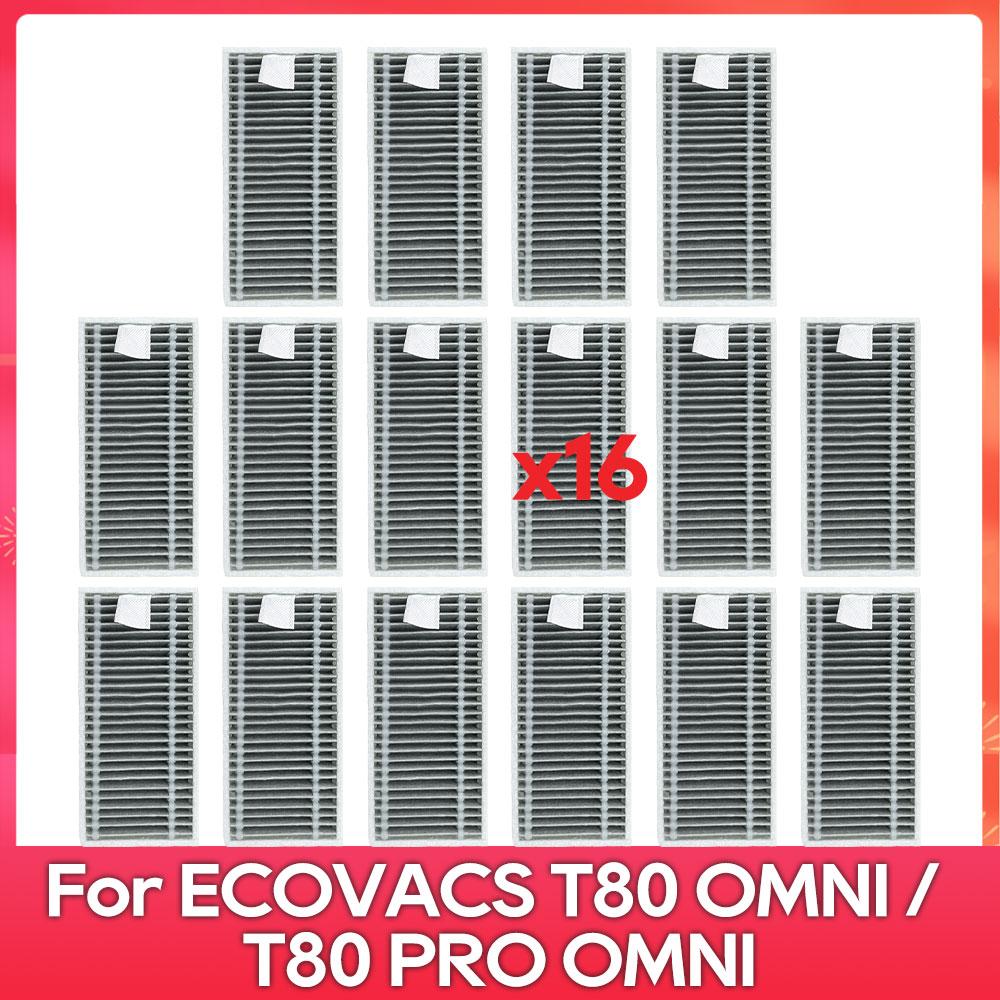 Fit For ( ECOVACS T80 PRO OMNI / T80 OMNI ) Vacuum Parts Main Roller Mop Cloth Side Brush Dust Bag HEPA Filter Accessories