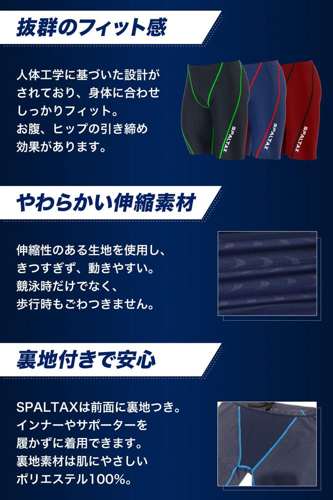 Wettkampf Wettkampf-Fitness Wettkampf-Fitnessstudio Schwimmen Badehose [SPALTAX] Herren-Badeanzug, Bademode, Badeanzug, Herren-Bademode, Bekleidung, (2XL,