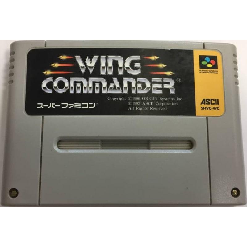 Used SFC SNES ASCII Wing Commander Shooting SHVC-WC Super Famicom Nintendo Cartridge SHVC-WC SHVCWC Tested Working NTSC-J Super Nintendo