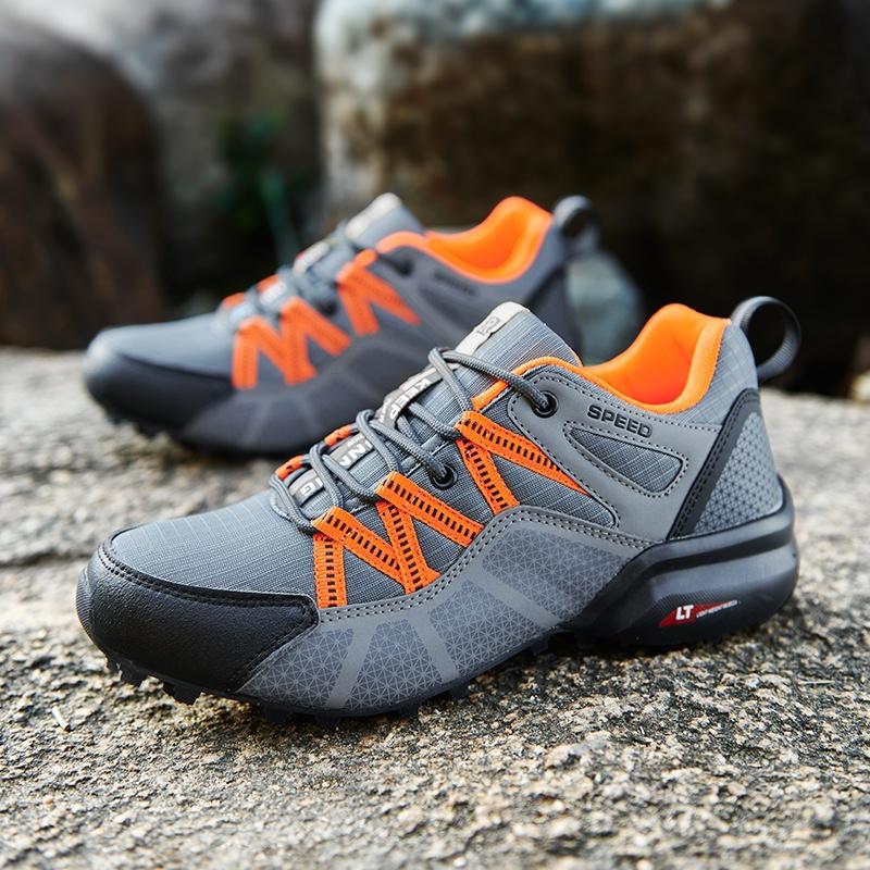 Scarpe da Ciclismo Scarpe da Uomo Scarpe Sportive da Bicicletta Senza Attacco Outdoor Montagna Fuoristrada Leggere Antiscivolo Resistenti all'Usura Scarpe39-47