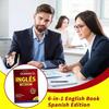English Books For Beginners 6-In-1 Spanish Edition English Workbook Easy Language Learning Dictionary Study Supplies For Reading