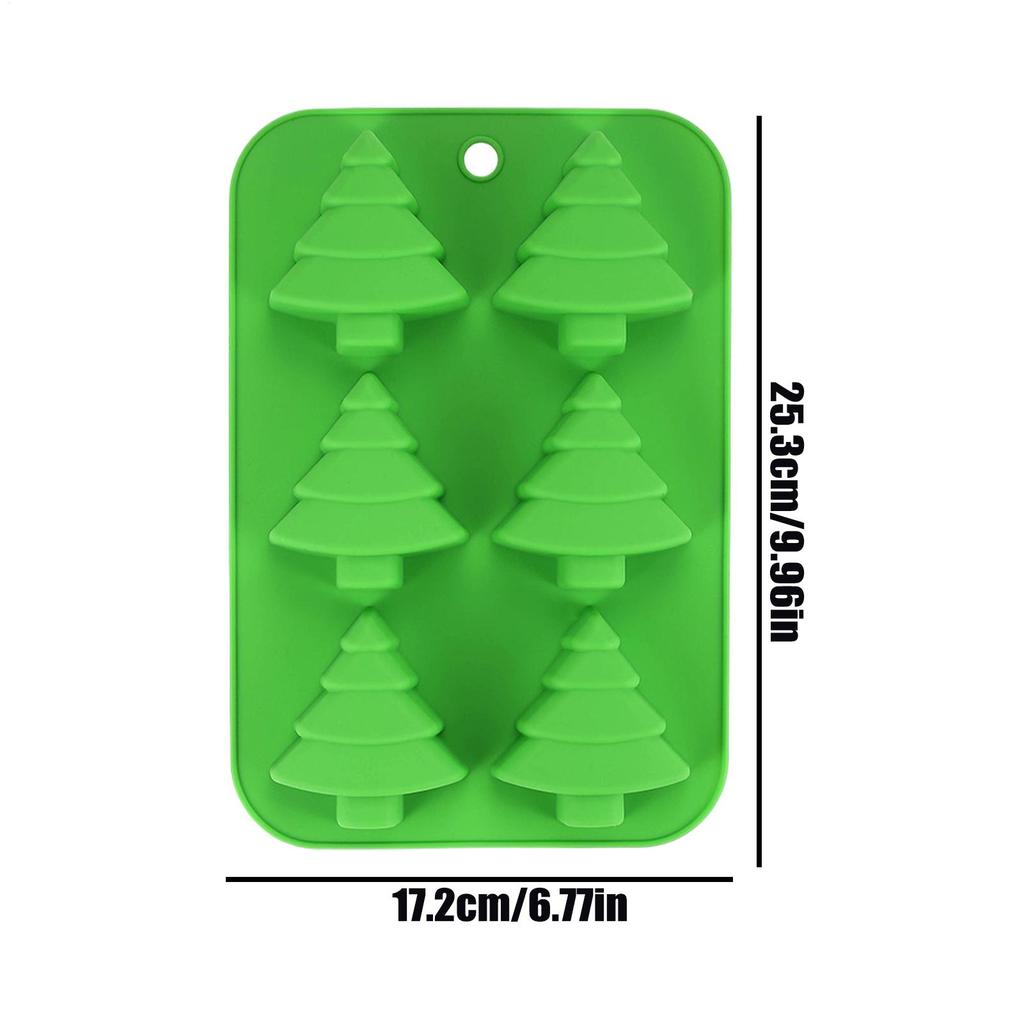 Christmas Silicone Molds Non Stick Christmas Silicone Cake Baking Mold Christmas Candy Molds for Cake Soap Candy Ice Cookie