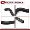 Radiator Coolant Hose For Honda Civic 1.5L 2016- No.195045AAA00 Rubber Black