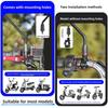 Universal 8mm Rearview Mirror for Motorcycles, High-definition Wide-angle Reversing Mirror for Tricycles