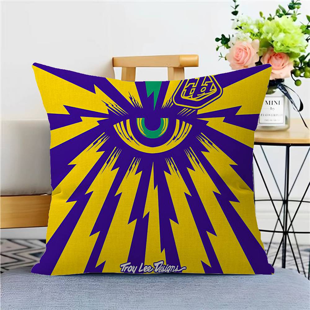 Troy Lee Design Fashion Pillow Gift Home Office Decoration Pillow Bedroom Sofa Car Cushion CoverPillow Case