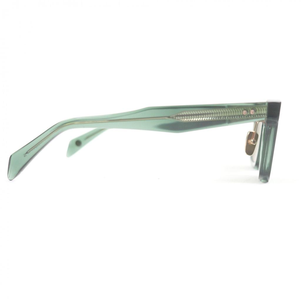 Great DITA sunglasses MONOLIX Wellington Clear green mens DTS750-A-02 Used