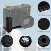 Haoge Handle Hand Grip L-shaped Grip Bracket for Fujifilm GFX100RF Camera Body HG-GFXRF-B Black with Arca-Swiss Standard Plate