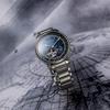 [Zeppelin] 100th Anniversary Automatic Watch, 50m Water Resistance, Mineral Glass, Navy Dial, 7662M-3, Men's