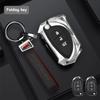 Alloy Car Key Case Cover For Hyundai Hb20 For Santa Fe Ix35 Ix45 For Accent I40 For Solaris Protector Car Accessories Interior