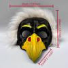 Halloween Cosplay Scary Eagle Face Mask Npc Funny Prank Scare Headgear For Party Ball Costume Prop Ideal For Halloween