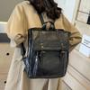 Large capacity bag new retro versatile backpack women's handbag feeling going out backpack