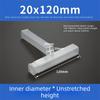 5pcs Portable Square Drill Bit Packaging Boxes Telescopic Transparent Packaging Box Plastic Storage Boxes Accessories Storage