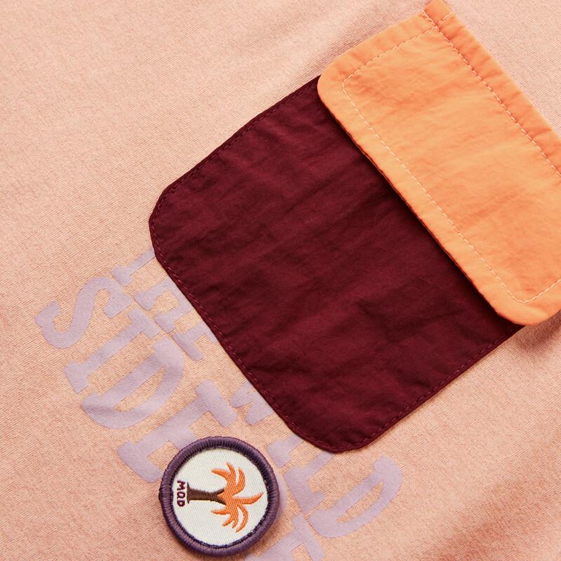 MQD Boys' Color-Blocked T-Shirt & Outdoor Shorts Set