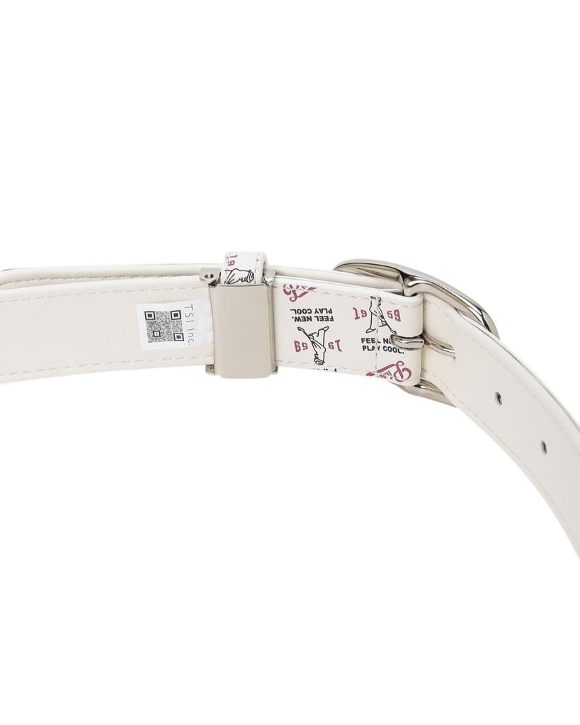Ping Apparel Women's Belt (All-Over Brand Logo) / Golf / 622-5282801 030_White FR