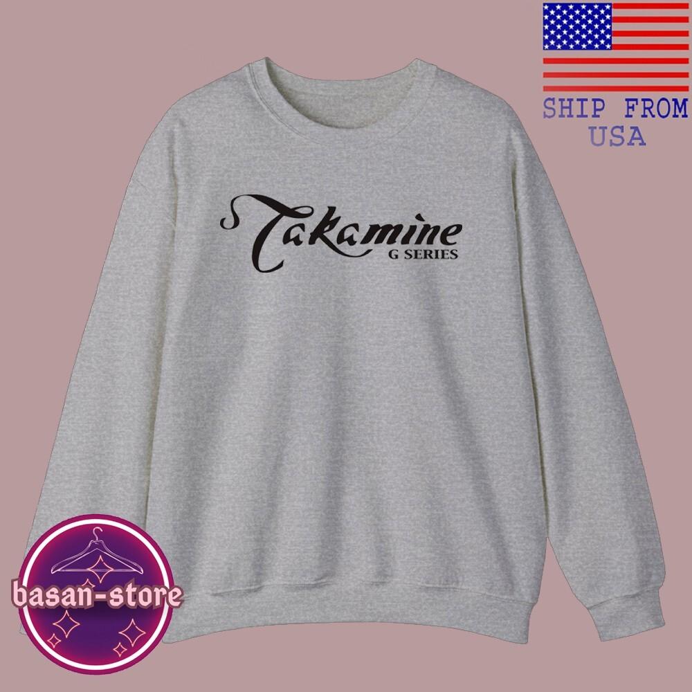 Takamine GSeries Grey Size S3XL Unisex T-Shirt M