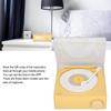 X11 Portable Retro Record Player with Built-in Receiver, 360-Degree Stereo HiFi Sound, 3 Playback Modes, and Mobile Phone Connectivity (Yellow)