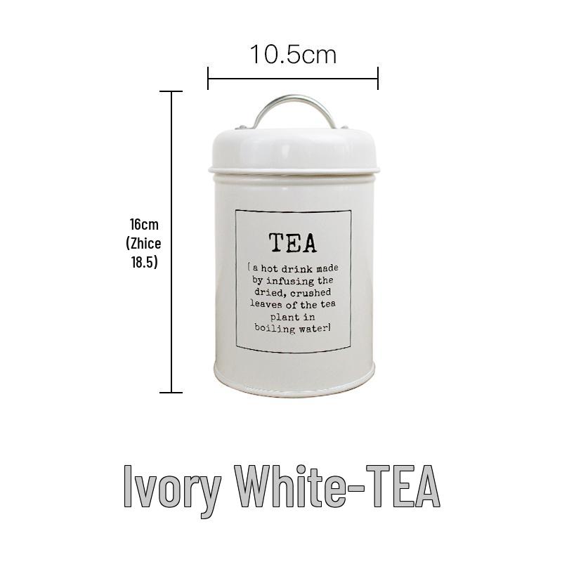 European-Style Sealed Can for Milk Powder, Coffee, Tea, Candy, or Mask Powder - Moisture-Proof with Sealing Ring