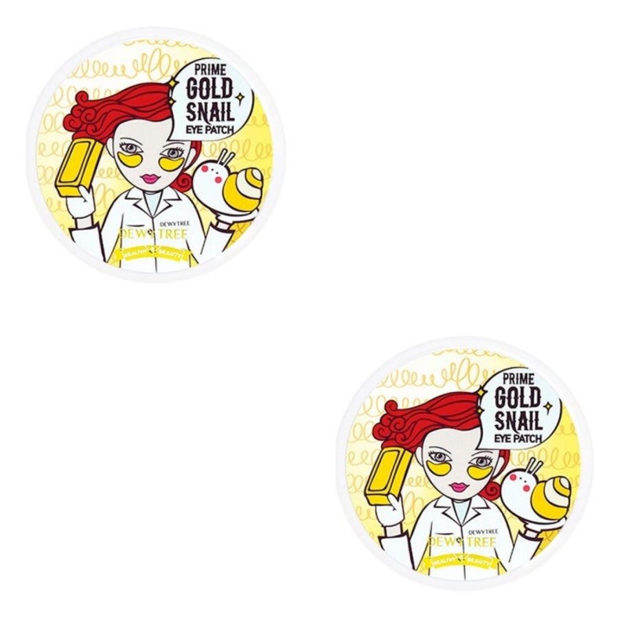 Dewytree Prime Gold Petice pentru ochi melc 60ea 90g*1buc/2buc/4buc