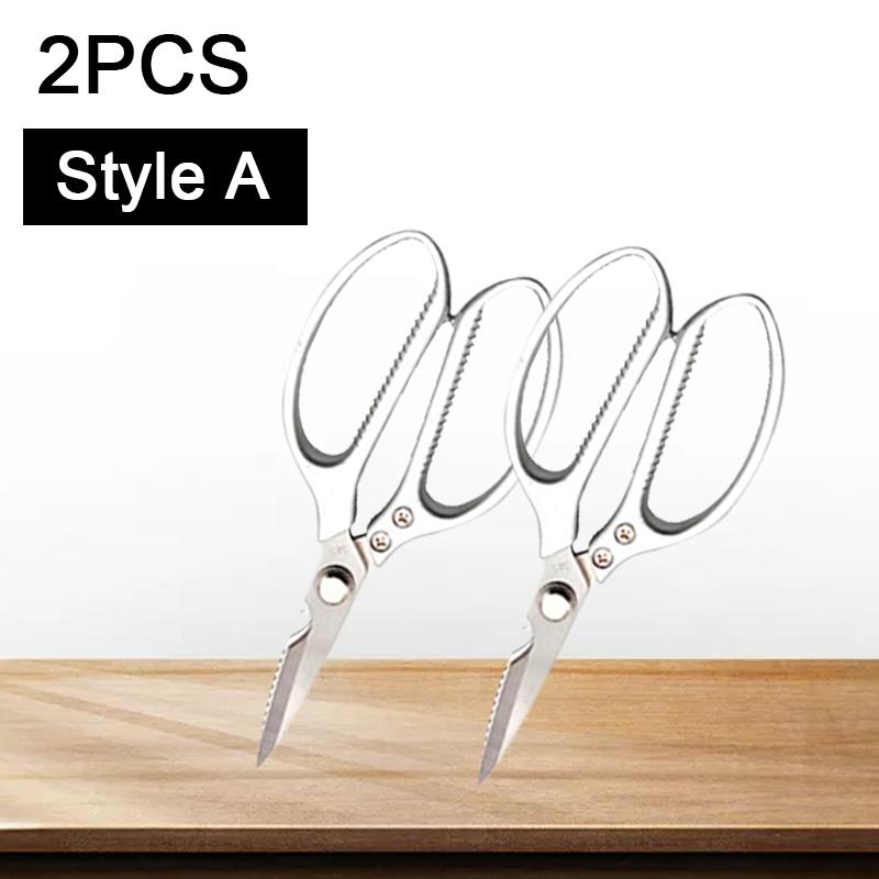 Kitchen Scissors Stainless Steel Chicken Bone Shear Sharp Kitchen Poultry Shears Butcher Meat Cleaver Vegetable Fish Duck Cutter