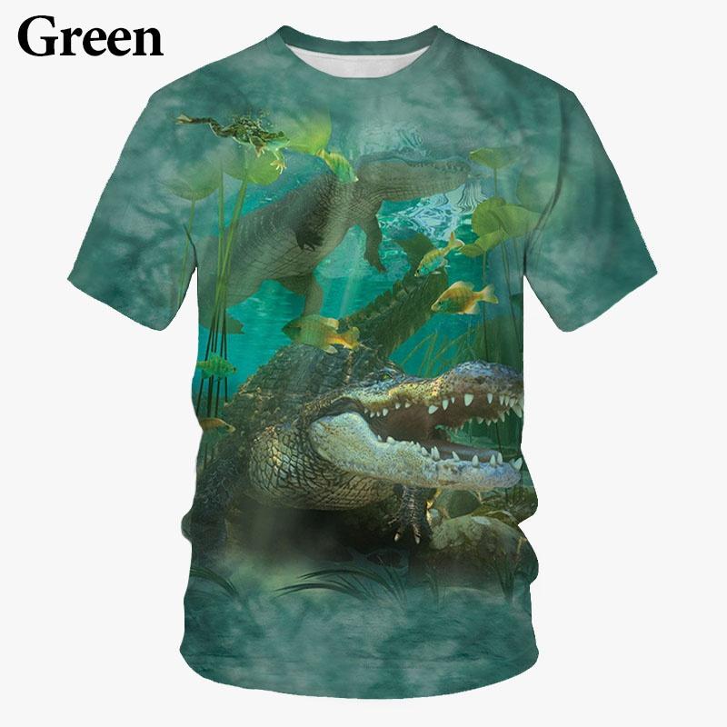 Fashion Personality 3d Printing Men's T-shirt Casual Funny Round Neck Top Short Sleeve Tshirt