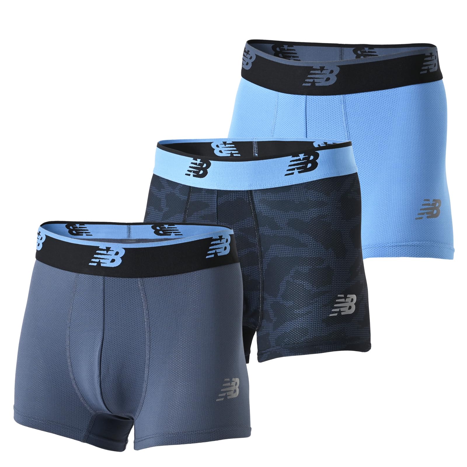 

Боксеры Сетка 3 Фронт 3 Быстрых 3 MYL L [New Balance] Трусы, Боксеры, Дюйм, Застежка, Упаковка, Мужские (LAU13048), Сухой, Упаковать, (Ртутно-синий/Основной