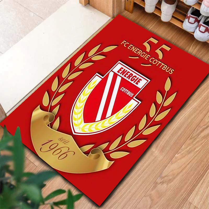 Energie Cottbus Carpet Rug for Living Room Bedroom Home Sofa Decoration,Kids play Nonslip Floor Mat